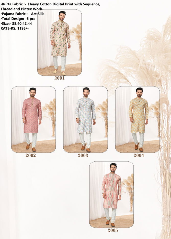 Outluk Wedding Collection 2 Mens Wear Cotton Kurta Pajama Catalog